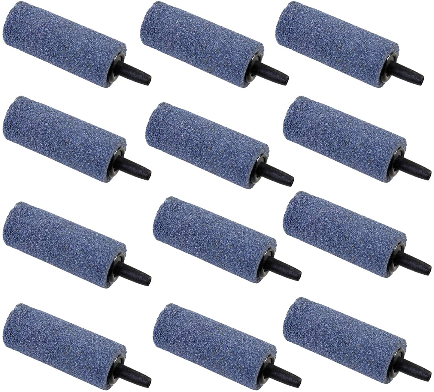 AQUANEAT 12PCS Air Stone, Small Air Stone Cylinder, Aerator Bubble Diffuser, Air Pump Accessories for Aquarium, Nano Fish Tank, Hydroponics Animals & Pet Supplies > Pet Supplies > Fish Supplies > Aquarium Air Stones & Diffusers AQUANEAT Grey 2 Inch