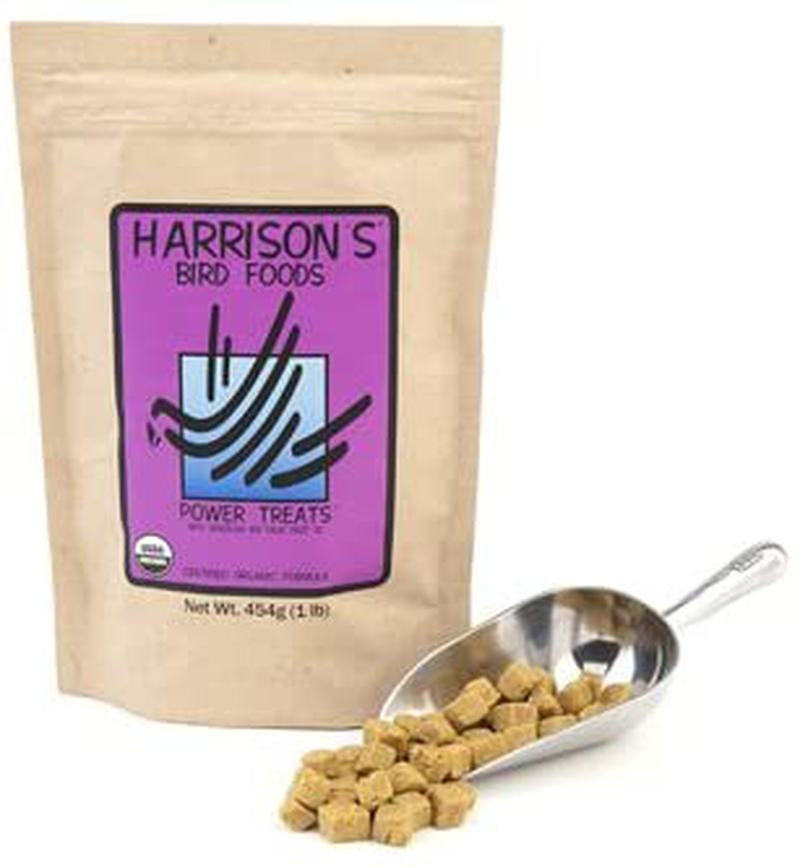 Harrison'S Bird Food Power Treats with Red Palm Fruit Oil, 1 Lb. 454G Animals & Pet Supplies > Pet Supplies > Bird Supplies > Bird Food Harrison's Bird Foods