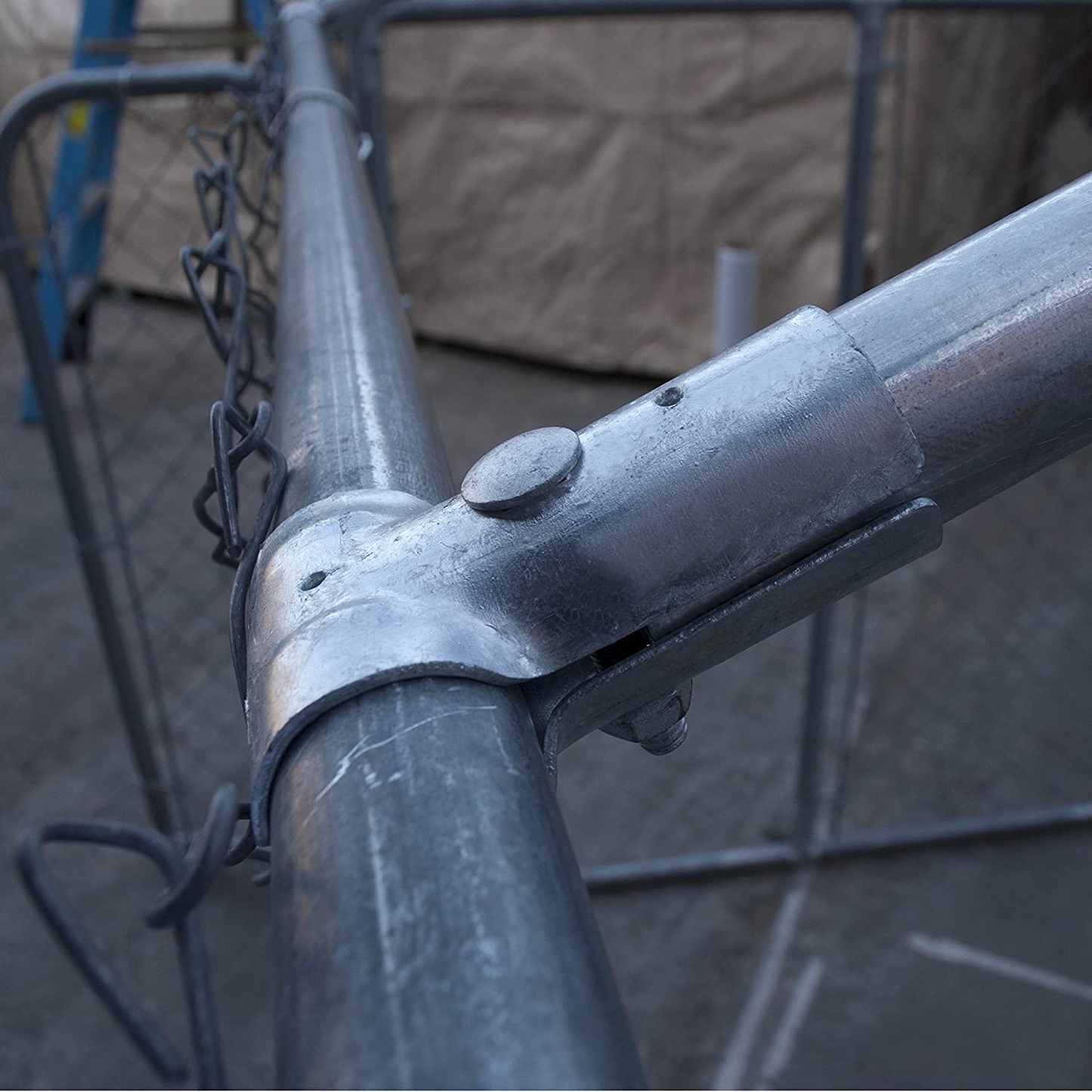 ALEKO DKF13X7 Pet Kennel Roof Support Frame Dog Playpen Steel for 13 X 7.5 Feet Kennels Animals & Pet Supplies > Pet Supplies > Dog Supplies > Dog Kennels & Runs ALEKO