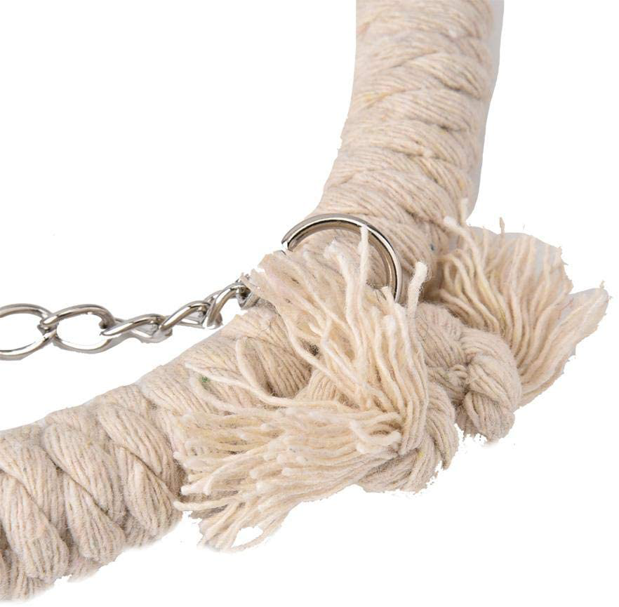 Parrot Swing Hanging Toy, Circle Ring Parrots Standing Perch Bird Toy Cotton Rope Swing Stand Climbing Ladder Ring Soft Bed Balancing Hanging Standing Pet Toy Bird Cage Accessories Toy Animals & Pet Supplies > Pet Supplies > Bird Supplies > Bird Ladders & Perches EBTOOLS