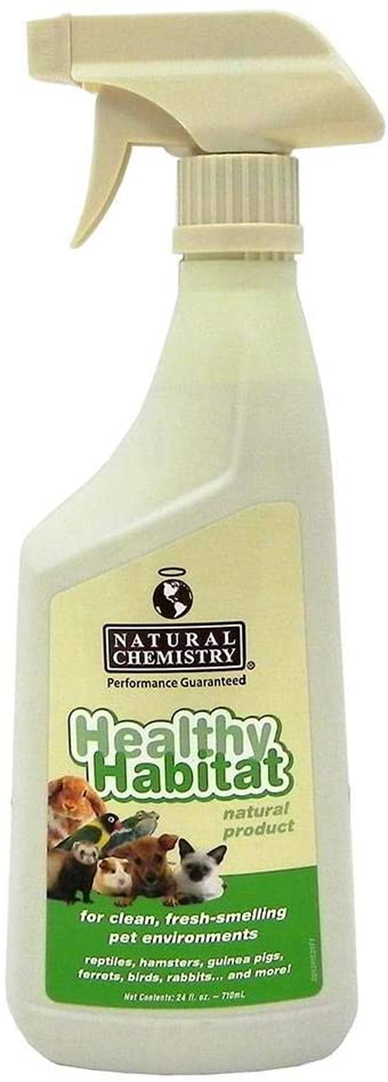 Natural Chemistry Healthy Habitat Cleaner and Deodorizer Reptile & Small Pets , 24 Oz Animals & Pet Supplies > Pet Supplies > Small Animal Supplies > Small Animal Habitats & Cages Natural Chemistry