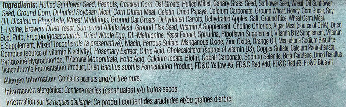 Kaytee Forti-Diet Pro Health Healthy Bits Parrot Treats Animals & Pet Supplies > Pet Supplies > Bird Supplies > Bird Treats Kaytee