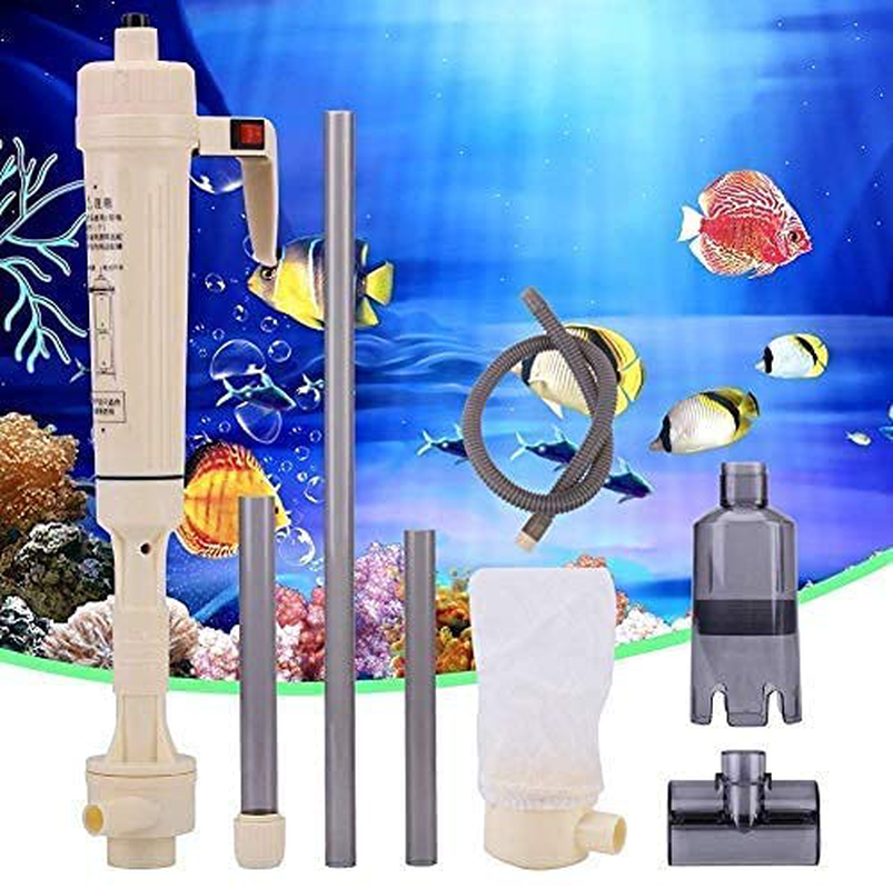 Aquarium Gravel Cleaner, Battery Powered Fish Tank Washer Siphon Water Change Cleaning Tool for Aquarium Fish Tank Animals & Pet Supplies > Pet Supplies > Fish Supplies > Aquarium Cleaning Supplies Fdit