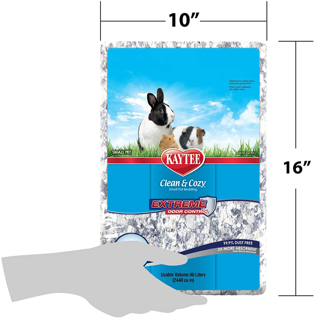 Kaytee Extreme Odor Control Bedding Animals & Pet Supplies > Pet Supplies > Small Animal Supplies > Small Animal Bedding Kaytee