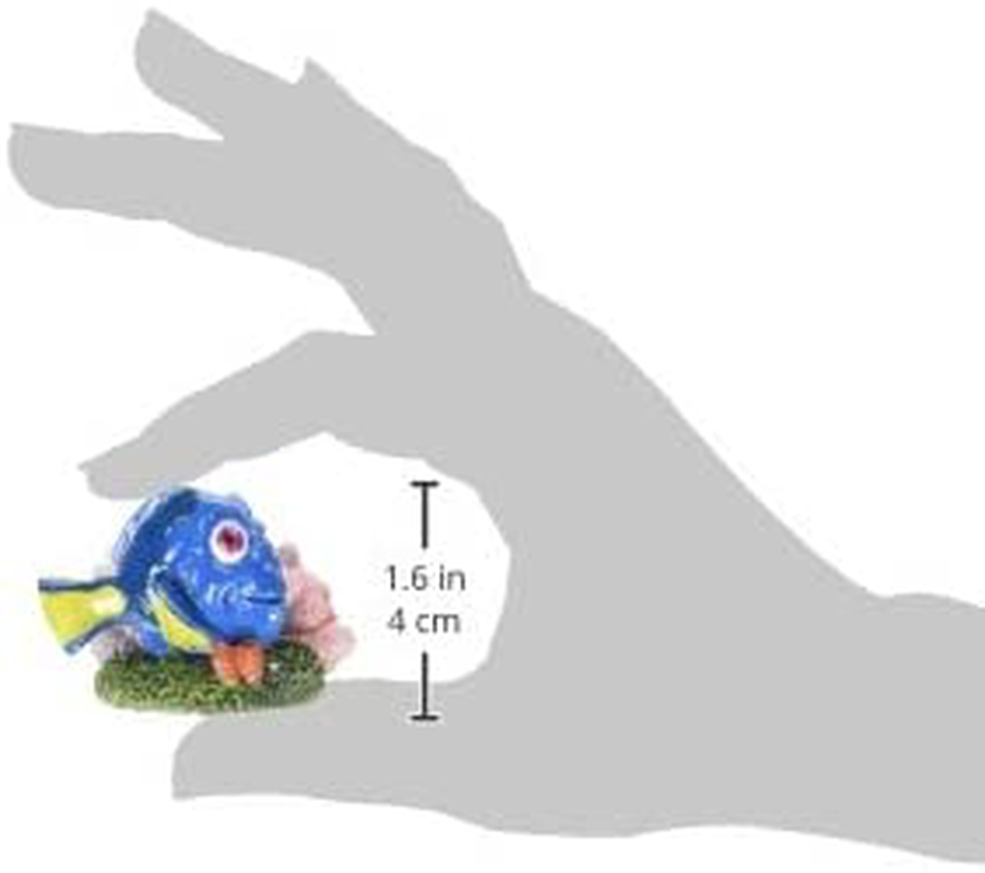 Penn-Plax - Officially Licensed Disney'S Finding NEMO Aquarium Ornament - Dory with Pink & Purple Coral - Mini Sized 1.6" Tall Animals & Pet Supplies > Pet Supplies > Fish Supplies > Aquarium Decor Penn-Plax