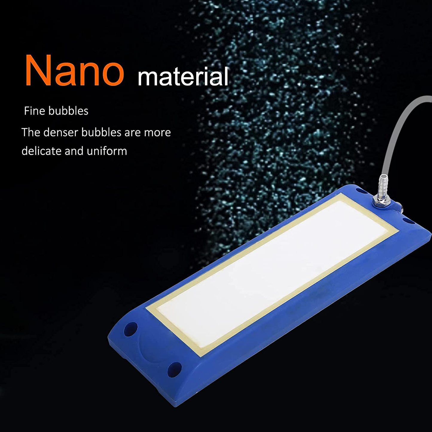 ROMACK Aquarium Aeration Diffuser Dual Interface Bubble Diffuser Bar Air Stone Bar for Aquarium Build Better Living Environment for Fish Animals & Pet Supplies > Pet Supplies > Fish Supplies > Aquarium Air Stones & Diffusers ROMACK