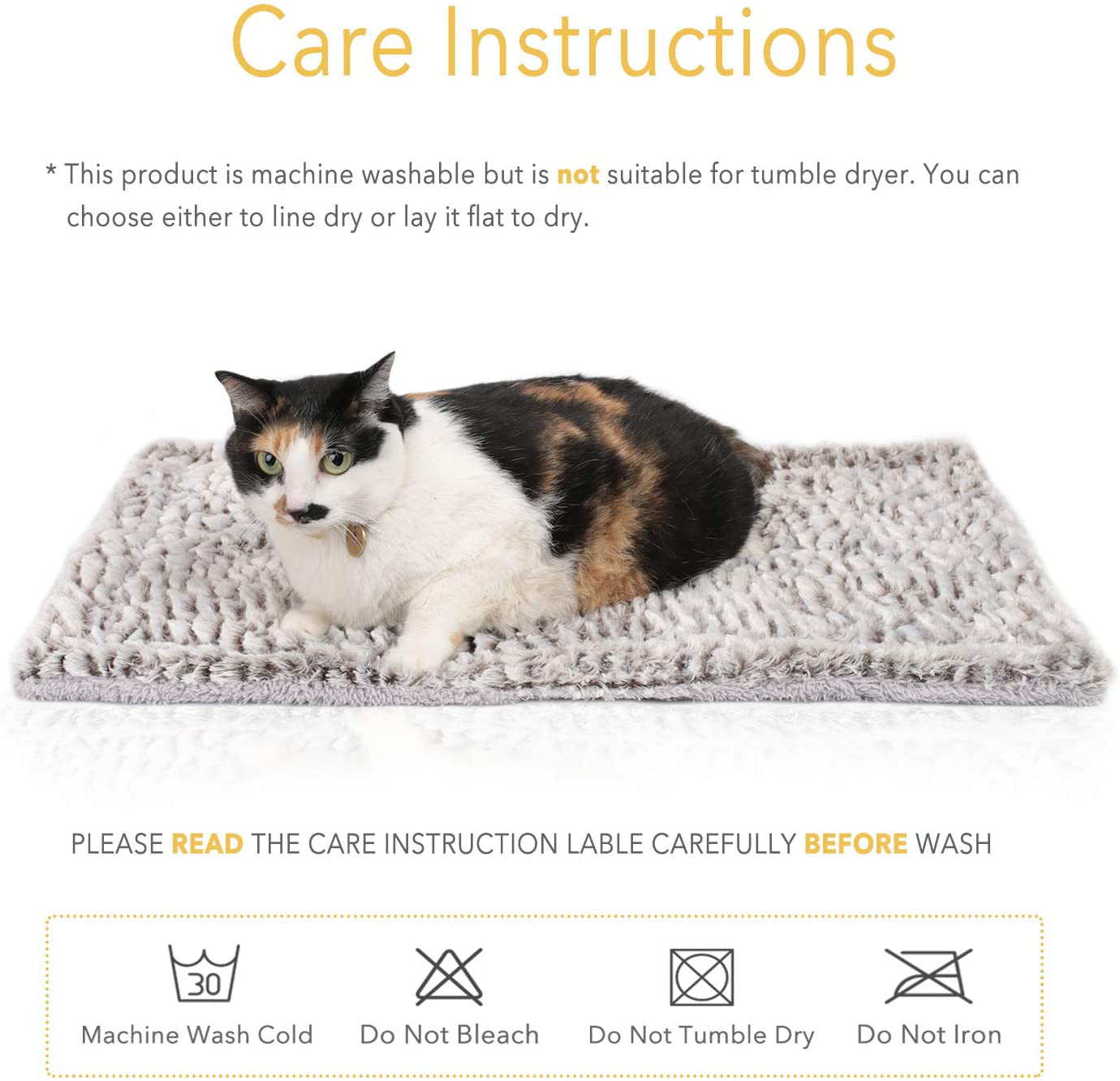Self Heating Cat Pad / Self-Warming Cat Dog Bed / 27.5" X 18.5" Thermal Cat Mat for Outdoor and Indoor Pets Animals & Pet Supplies > Pet Supplies > Cat Supplies > Cat Beds Mora Pets