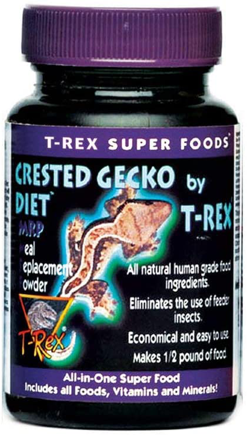 T-Rex Sandfire Super Foods Crested Gecko Diet MRP Meal Replacement Powder, 1.75 Oz Animals & Pet Supplies > Pet Supplies > Reptile & Amphibian Supplies > Reptile & Amphibian Food T-Rex