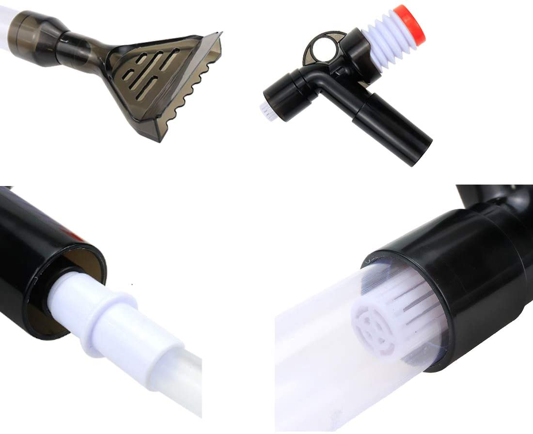 Semetall Fish Tank Aquarium Cleaning Tool for Water Change and Filter Gravel Cleaning Animals & Pet Supplies > Pet Supplies > Fish Supplies > Aquarium Cleaning Supplies Semetall