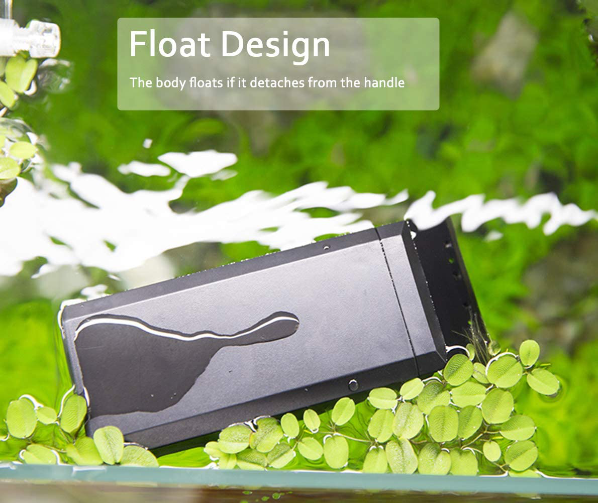 Hygger Aquarium Strong Magnetic Cleaner Algae Magnet Cleaning Tool with Scraper Floating Brush for Fish Glass Tank Animals & Pet Supplies > Pet Supplies > Fish Supplies > Aquarium Cleaning Supplies hygger