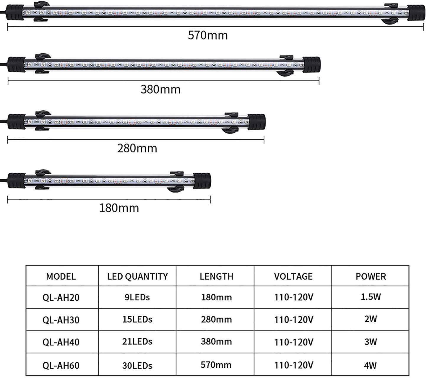 Seven Master LED Submersible Aquarium Light Fish Tank Color Changing Lighting with Remote Control & Manual Control (7") Animals & Pet Supplies > Pet Supplies > Fish Supplies > Aquarium Lighting Seven Master