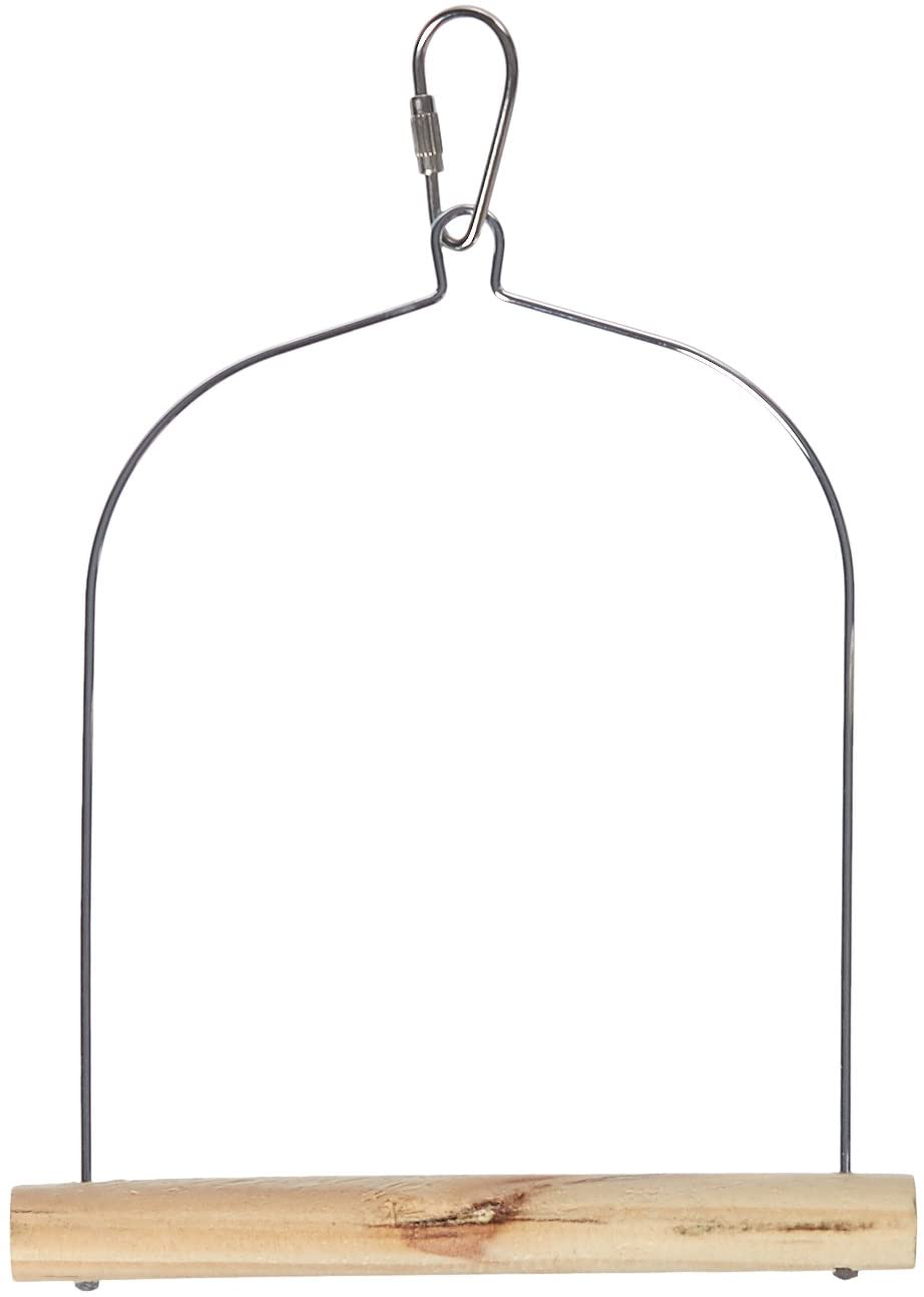 Prevue Pet Products BPV389 Natural Wood Birdie Basics Birch/Wire Swing, 5 by 7-Inch Animals & Pet Supplies > Pet Supplies > Bird Supplies > Bird Cage Accessories Prevue Pet Products