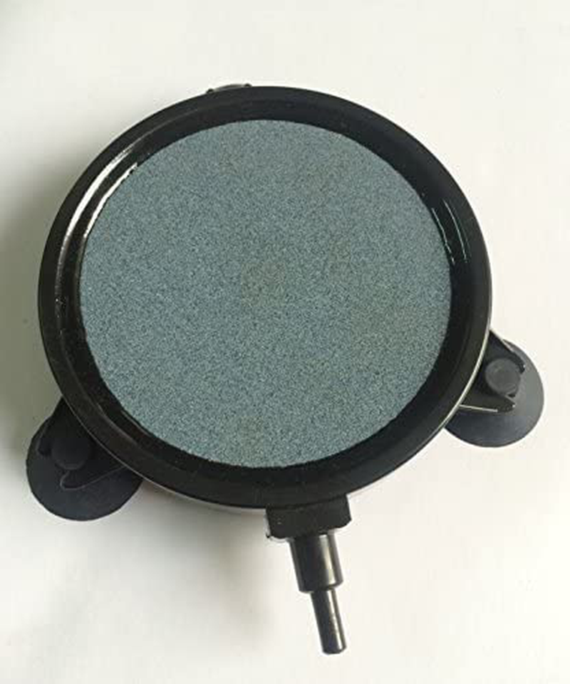 Aquatichi Large round Disc Air Stone/Diffuser for Oxygenation in Fresh/Saltwater Tanks, Ponds, Hydroponic, Aquaponics, and as a Decorative Airstone for Aquariums Animals & Pet Supplies > Pet Supplies > Fish Supplies > Aquarium Air Stones & Diffusers AquaticHI