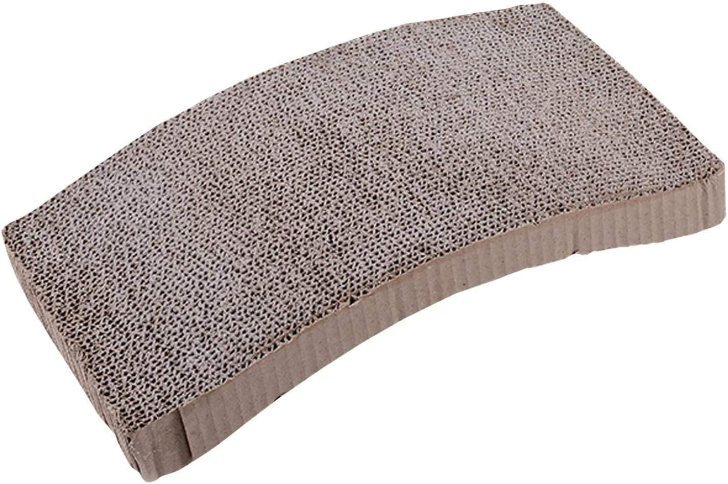 AIDENCOX Cat Scratcher Cardboard,Cat Wide Scratching Post,Cat Scratcher Toys and Resting Lounge Bed Animals & Pet Supplies > Pet Supplies > Cat Supplies > Cat Furniture AIDENCOX Brown