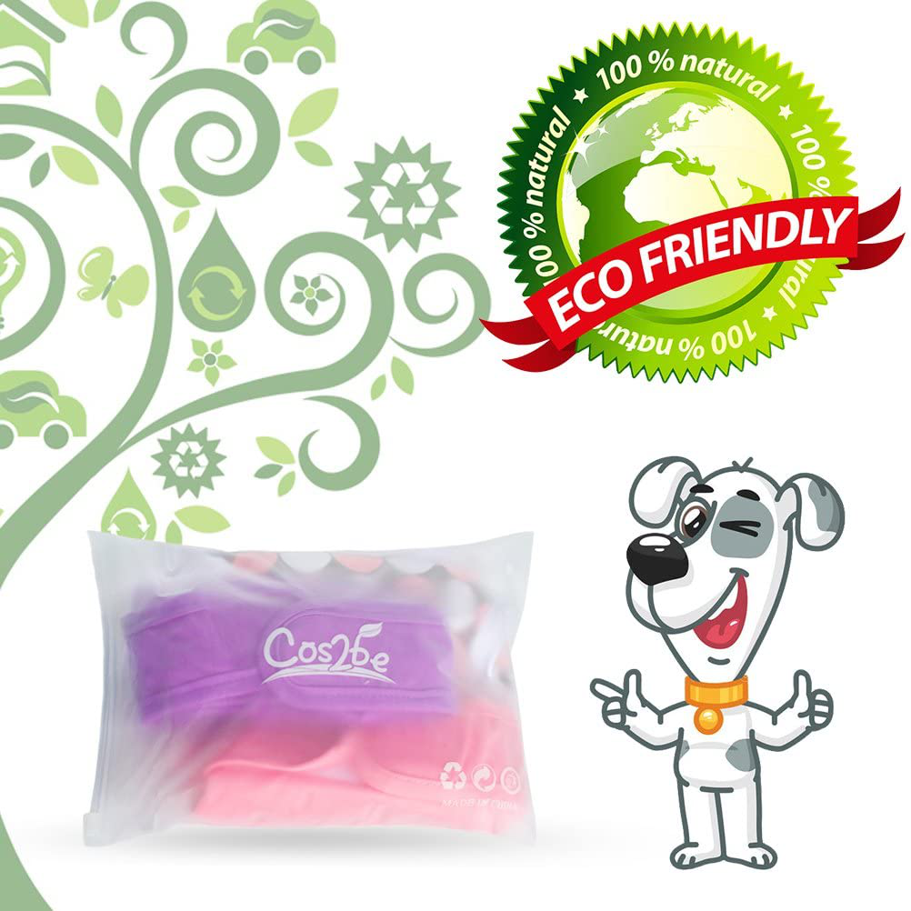 Cos2Be Female Dogs Diapers Washable Reusable Wraps for from Small to Middle Dog 3 Packs Animals & Pet Supplies > Pet Supplies > Dog Supplies > Dog Diaper Pads & Liners Cos2be