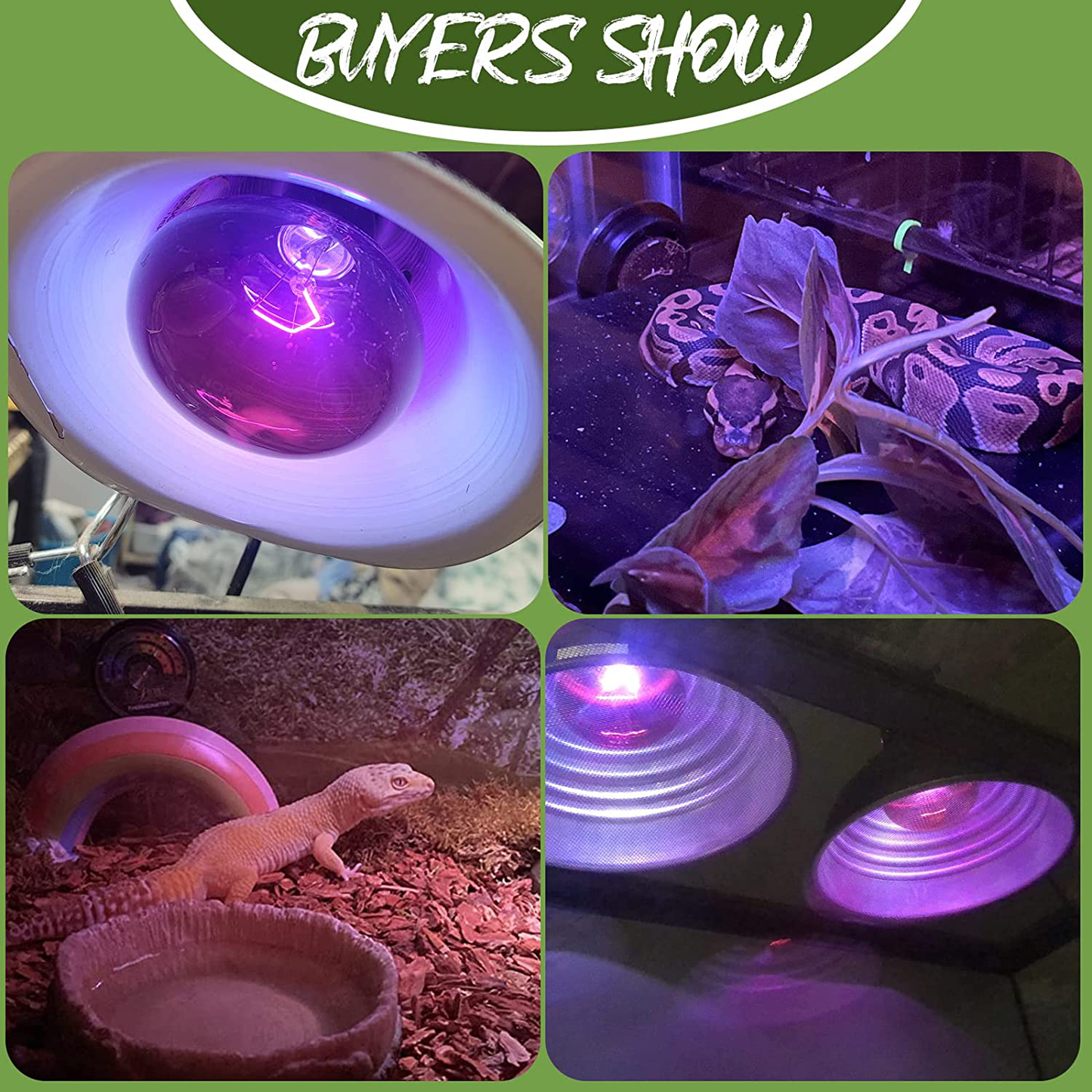 OMAYKEY 75W 2 Pack Infrared Moonlight Heat Lamps Black Glass Cover Night Heat Light Bulbs for Reptile Amphibian & Other Animal Heating Use Animals & Pet Supplies > Pet Supplies > Reptile & Amphibian Supplies > Reptile & Amphibian Habitat Heating & Lighting OMAYKEY