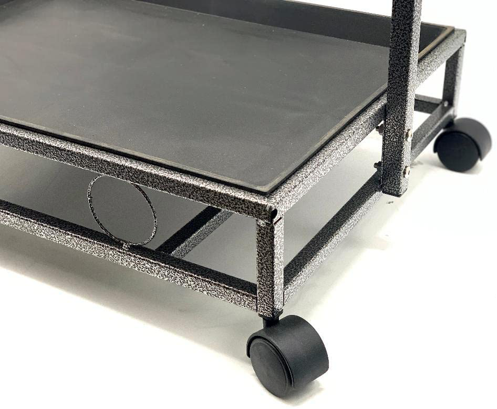 Mcage Large Wrought Iron Parrot Bird Play Stand Perch Play Gym Play Ground Rolling Stand Animals & Pet Supplies > Pet Supplies > Bird Supplies > Bird Gyms & Playstands Mcage