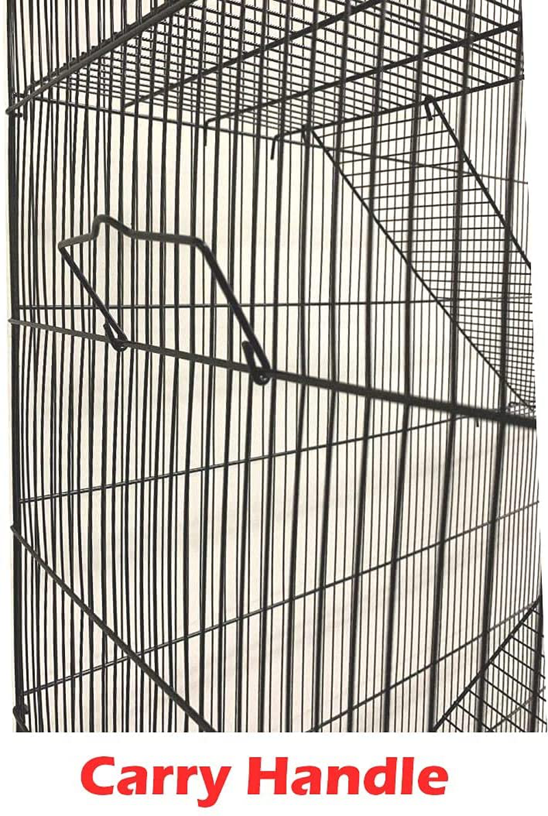 Large 4/5-Levels Ferret Chinchilla Hamster Suger Glider Gerbil Rats Mouse Mice Guinea Pig Rodent Degu Dagus Squirrel Small Animal Critter Cage, Tight 3/8-Inch Bar Spacing Animals & Pet Supplies > Pet Supplies > Small Animal Supplies > Small Animal Habitats & Cages Mcage
