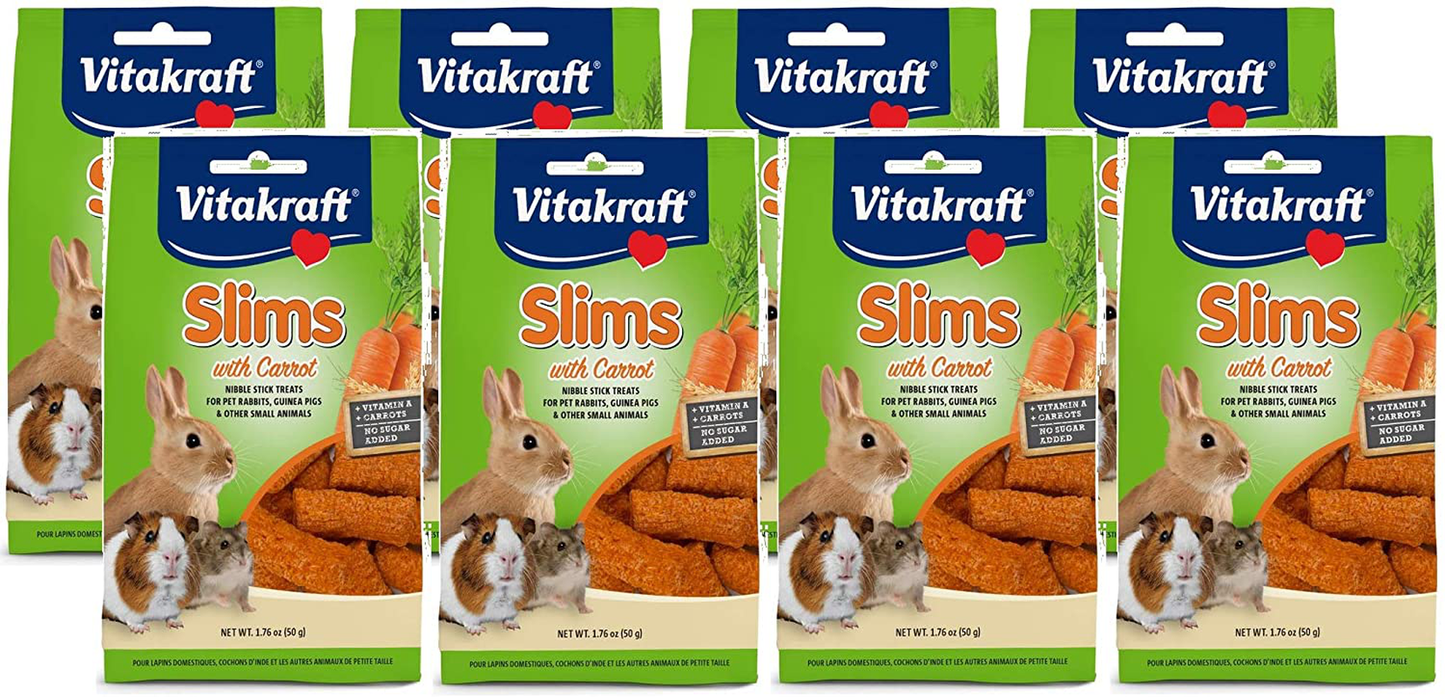 Vitakraft Rabbit Treat Slims with Carrot, 1.76 Ounces Each Animals & Pet Supplies > Pet Supplies > Small Animal Supplies > Small Animal Food Vitakraft