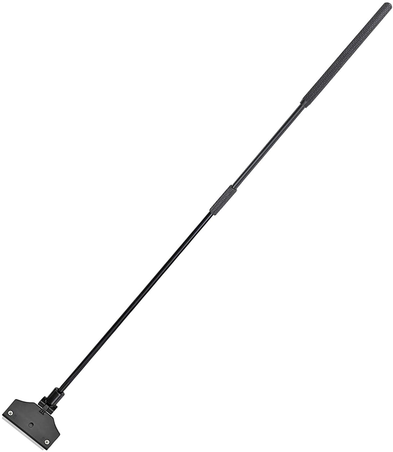 SINLASA Algae Scraper, Fish Tank Glass Scraper, Aquarium Glass Cleaner Scraper, Fish Tank Cleaner with 10 Blades. Animals & Pet Supplies > Pet Supplies > Fish Supplies > Aquarium Cleaning Supplies SINLASA 26 Inch