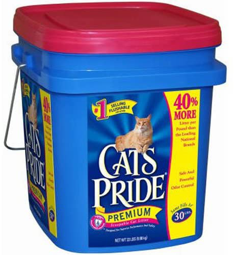 CAT'S PRIDE LITTER 317030 Pride Scoop Pail for Pets, 22-Pound Animals & Pet Supplies > Pet Supplies > Cat Supplies > Cat Litter CAT'S PRIDE LITTER