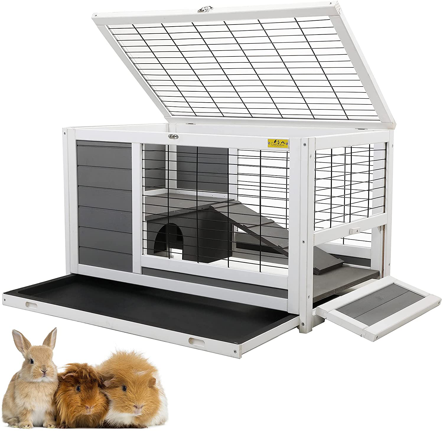 Indoor outdoor rabbit hutch hotsell