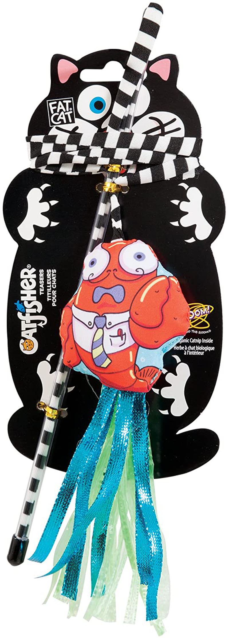 Fat Cat Catfisher Teasers Cat Toy Animals & Pet Supplies > Pet Supplies > Cat Supplies > Cat Toys Petmate