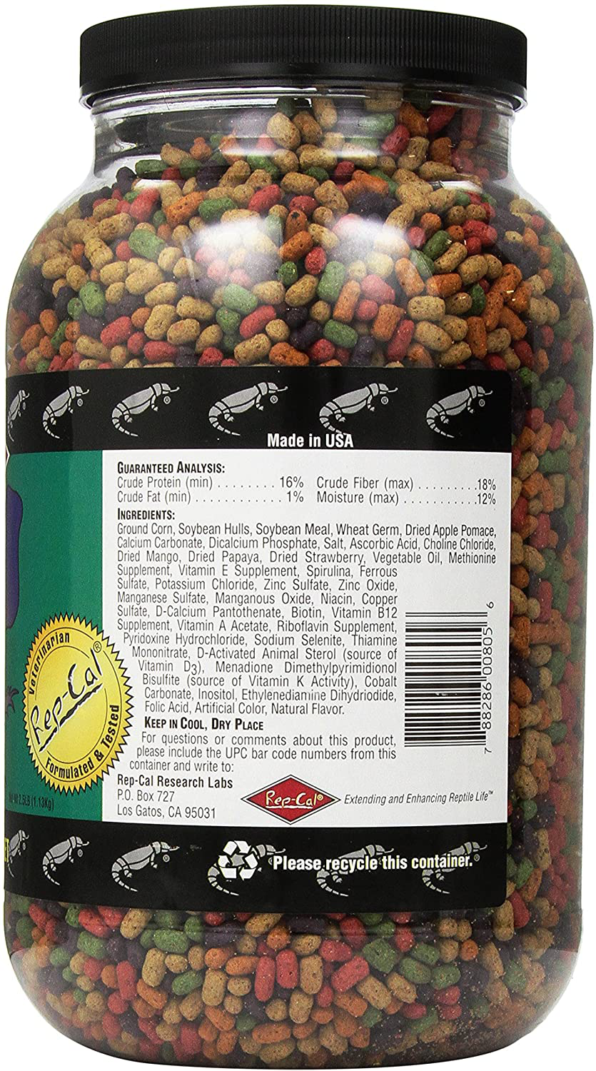 Rep-Cal SRP00805 Adult Iguana Food, 2.5-Pound Animals & Pet Supplies > Pet Supplies > Small Animal Supplies > Small Animal Food Rep-Cal