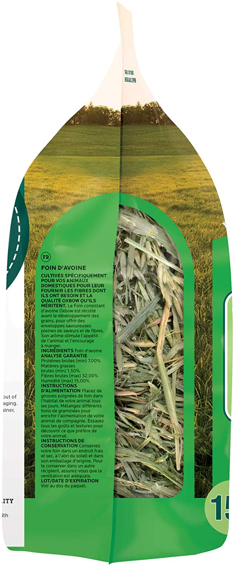 Animal Health Oat Hay - All Natural Hay for Rabbits, Guinea Pigs, Chinchillas, Hamsters & Gerbils - 15 Animals & Pet Supplies > Pet Supplies > Small Animal Supplies > Small Animal Food Oxbow