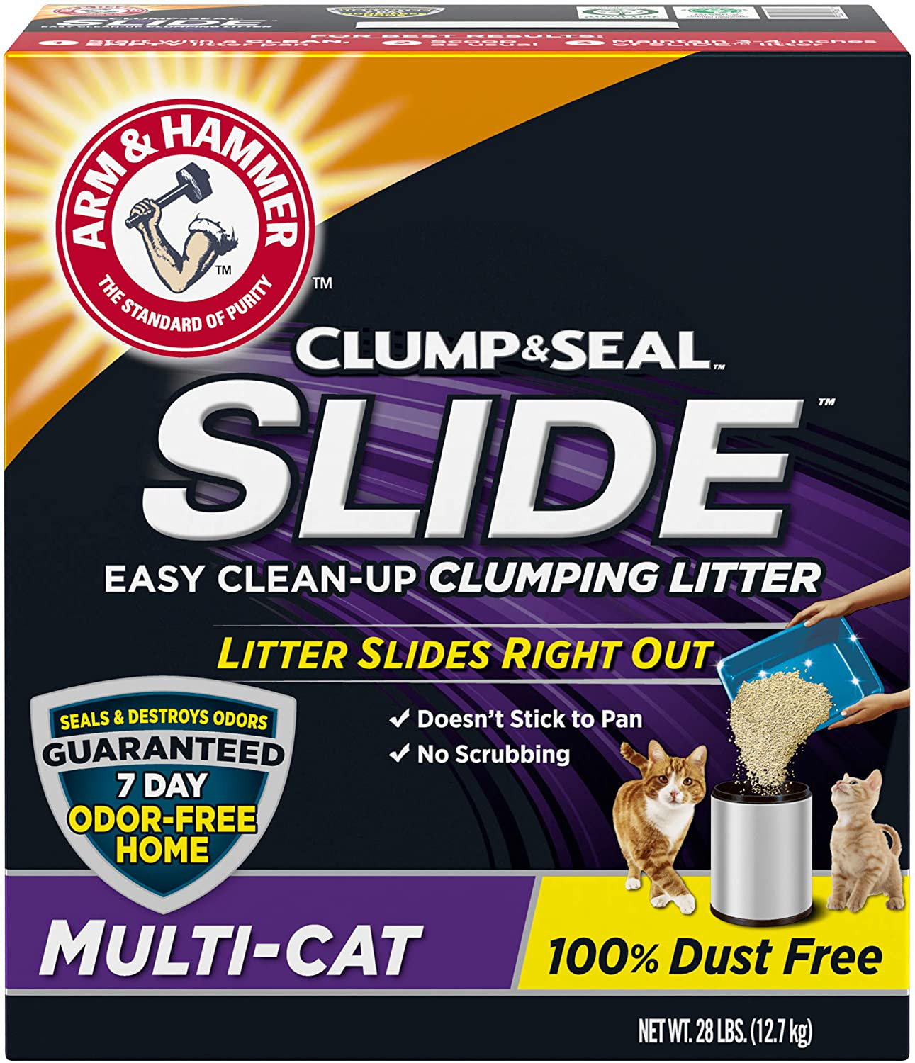 Arm & Hammer Easy Clean-Up Litter Animals & Pet Supplies > Pet Supplies > Cat Supplies > Cat Litter Arm & Hammer 28 lb