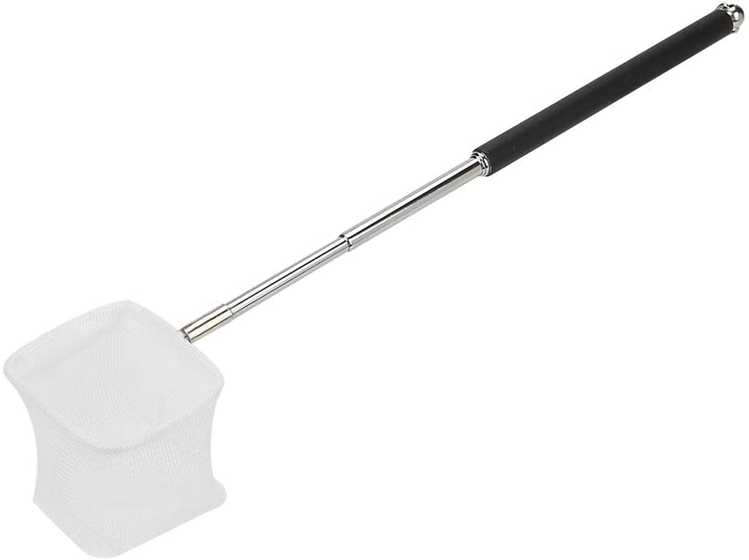 Fishing Net Expandable Fishing Net Mini Fishing Net Adjustable Fish Net Aquarium Accessories Shrimp for Small Fish Insect Animals & Pet Supplies > Pet Supplies > Fish Supplies > Aquarium Fish Nets Sugoyi black, Fangnet