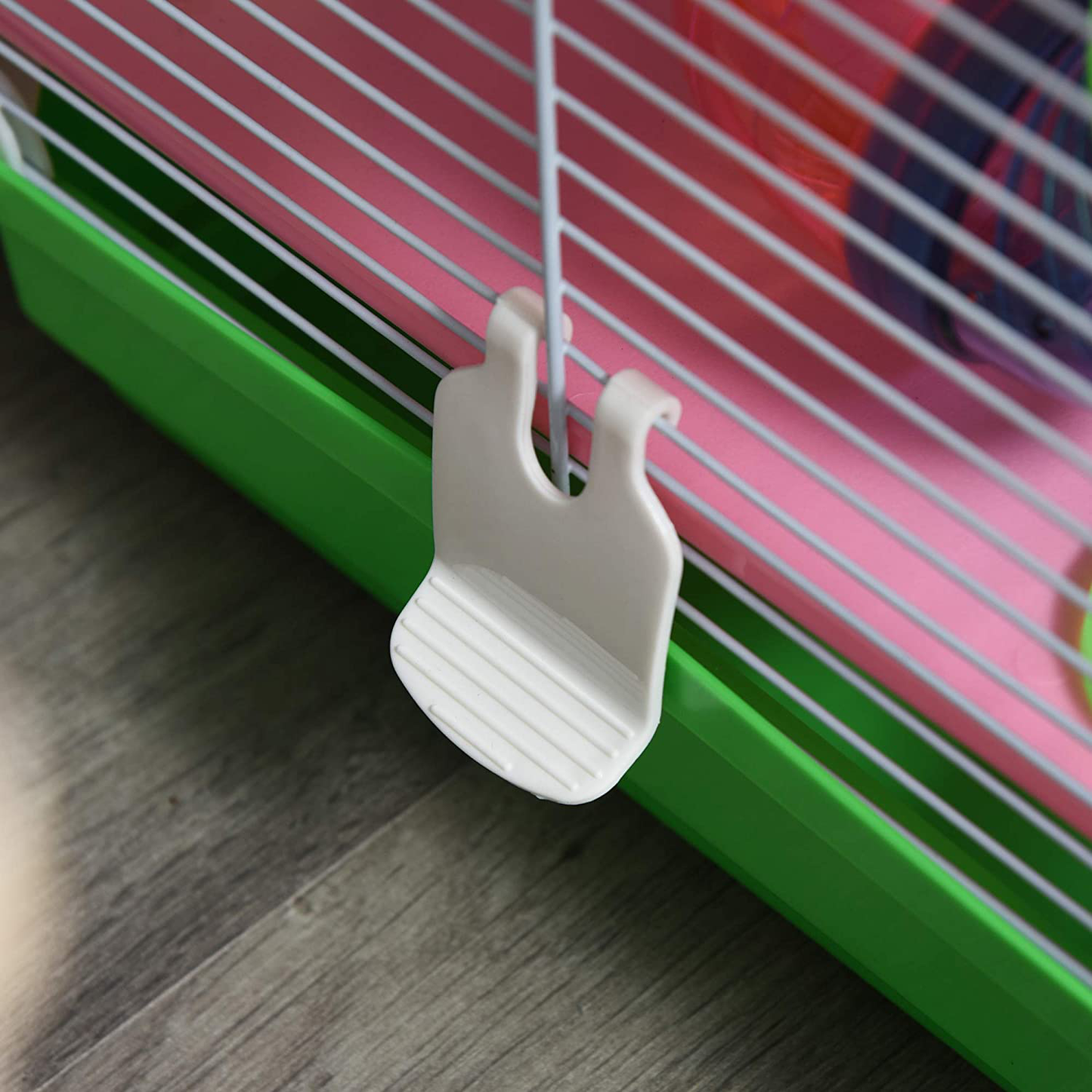 Pawhut 5-Tier Hamster Cage Gerbil Habitat Home Small Pet Animals House with Water Bottle, Food Dishes & Interior Ladder Animals & Pet Supplies > Pet Supplies > Small Animal Supplies > Small Animal Habitats & Cages PawHut