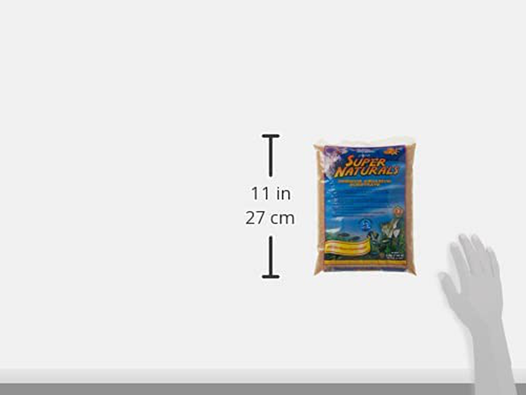 Carib Sea ACS05839 Super Natural Sunset Gold Sand for Aquarium, 5-Pound Animals & Pet Supplies > Pet Supplies > Fish Supplies > Aquarium Gravel & Substrates Carib Sea