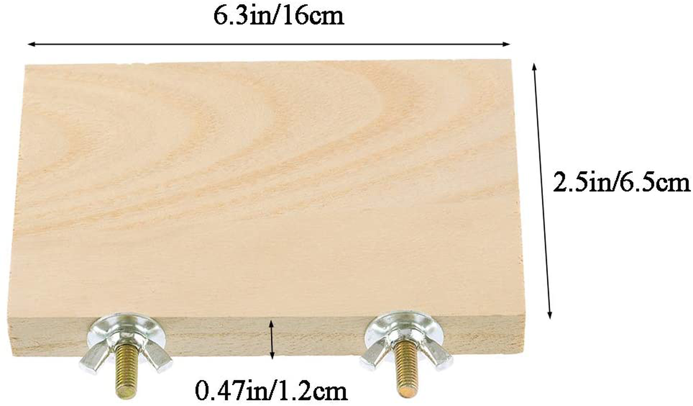 Kathson Bird Wood Platform Parrot Perch Stand Parakeet Playground Cage Corner Shelf for Conures Budgies Parakeets Cockatiels Lovebirds 3Pcs Animals & Pet Supplies > Pet Supplies > Bird Supplies > Bird Ladders & Perches kathson