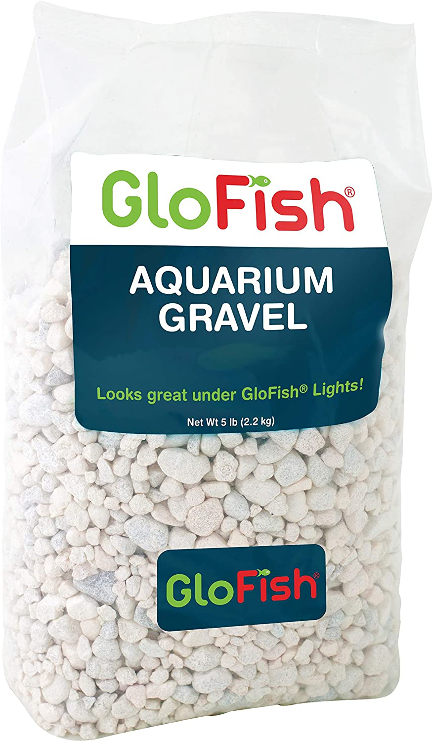 Glofish Aquarium Gravel, Fluorescent Colors, Complements Glofish Tanks, 5-Pound Bag Animals & Pet Supplies > Pet Supplies > Fish Supplies > Aquarium Gravel & Substrates GloFish White Frost  