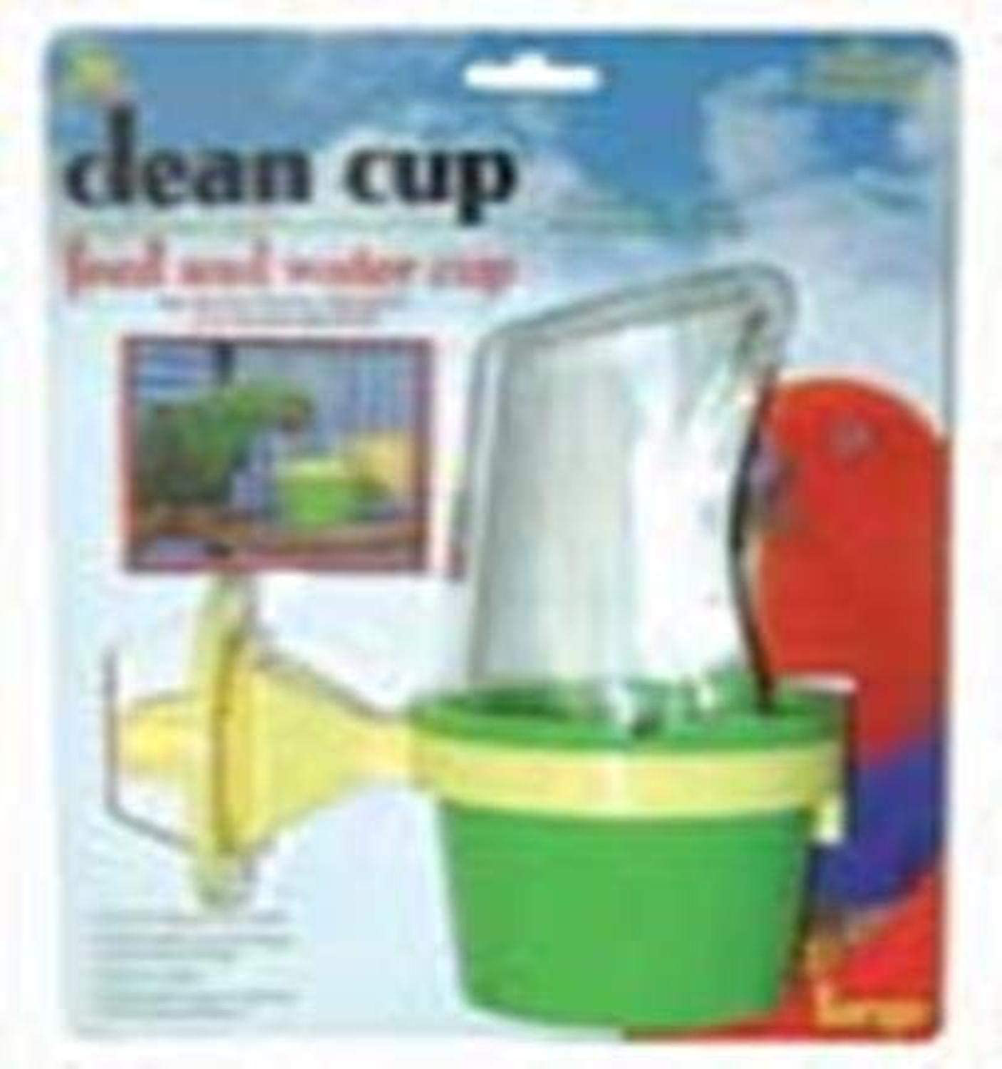 JW Pet Company Clean Cup Feeder and Water Cup Bird Accessory Animals & Pet Supplies > Pet Supplies > Bird Supplies > Bird Cage Accessories JW Large