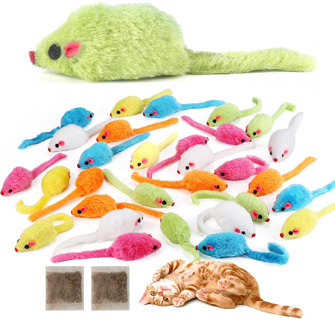 Toy mice for cats deals