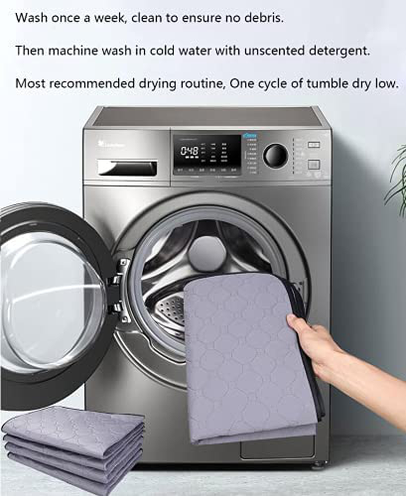 GOSMOO MKT Small Animals Guinea Pig Reusable Pee Pad Bed House Warm Hedgehog Rabbit Bedding Waterproof Puppy Training Pad Fleece Cage Liners with 3 Pocket Hideout Animals & Pet Supplies > Pet Supplies > Small Animal Supplies > Small Animal Bedding GOSMOO MKT