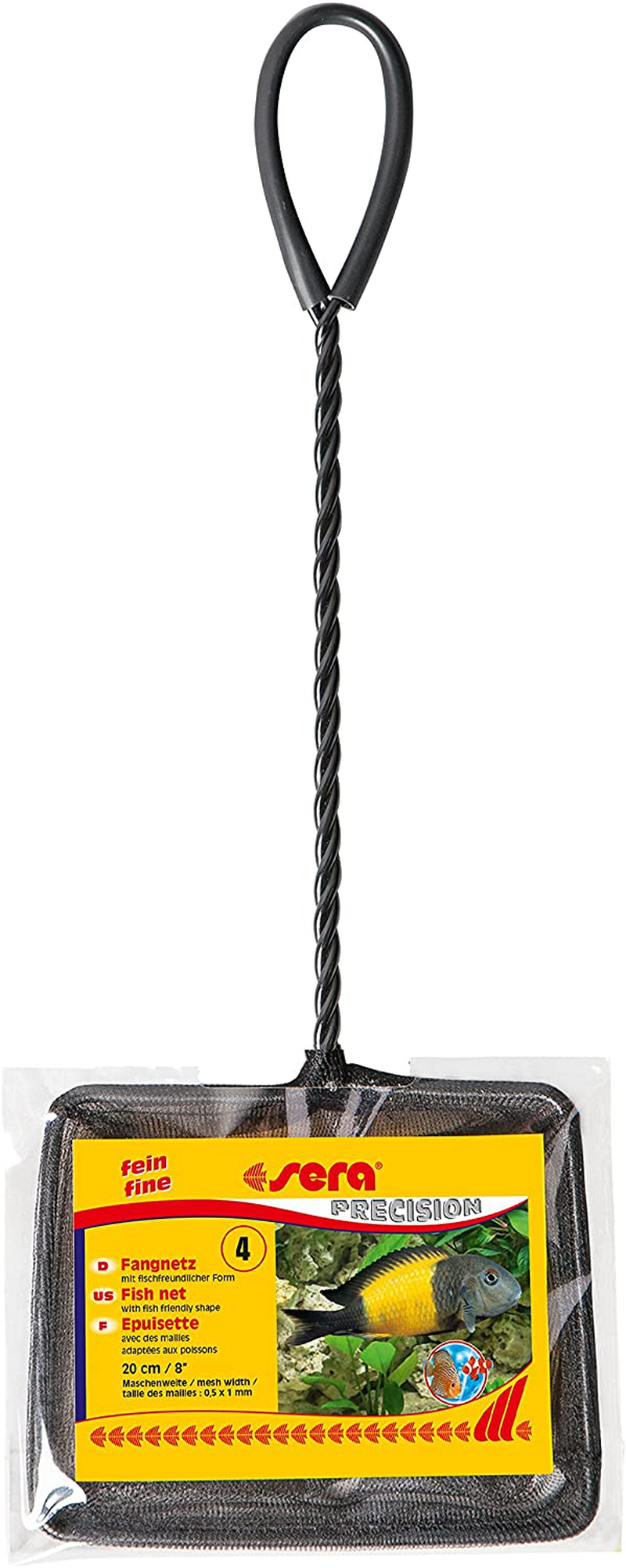 Sera Fish Net Fine, 20Cm/8" Aquarium Nets Animals & Pet Supplies > Pet Supplies > Fish Supplies > Aquarium Fish Nets Sera