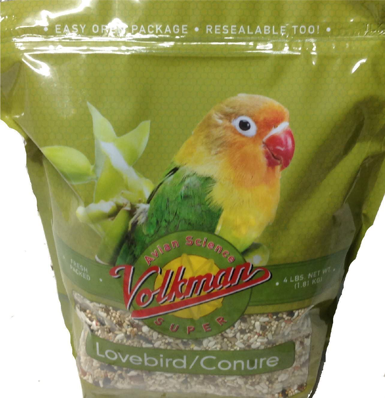 Volkman Avian Science Super Lovebird & Conure Diet Bird Food Animals & Pet Supplies > Pet Supplies > Bird Supplies > Bird Food Volkman