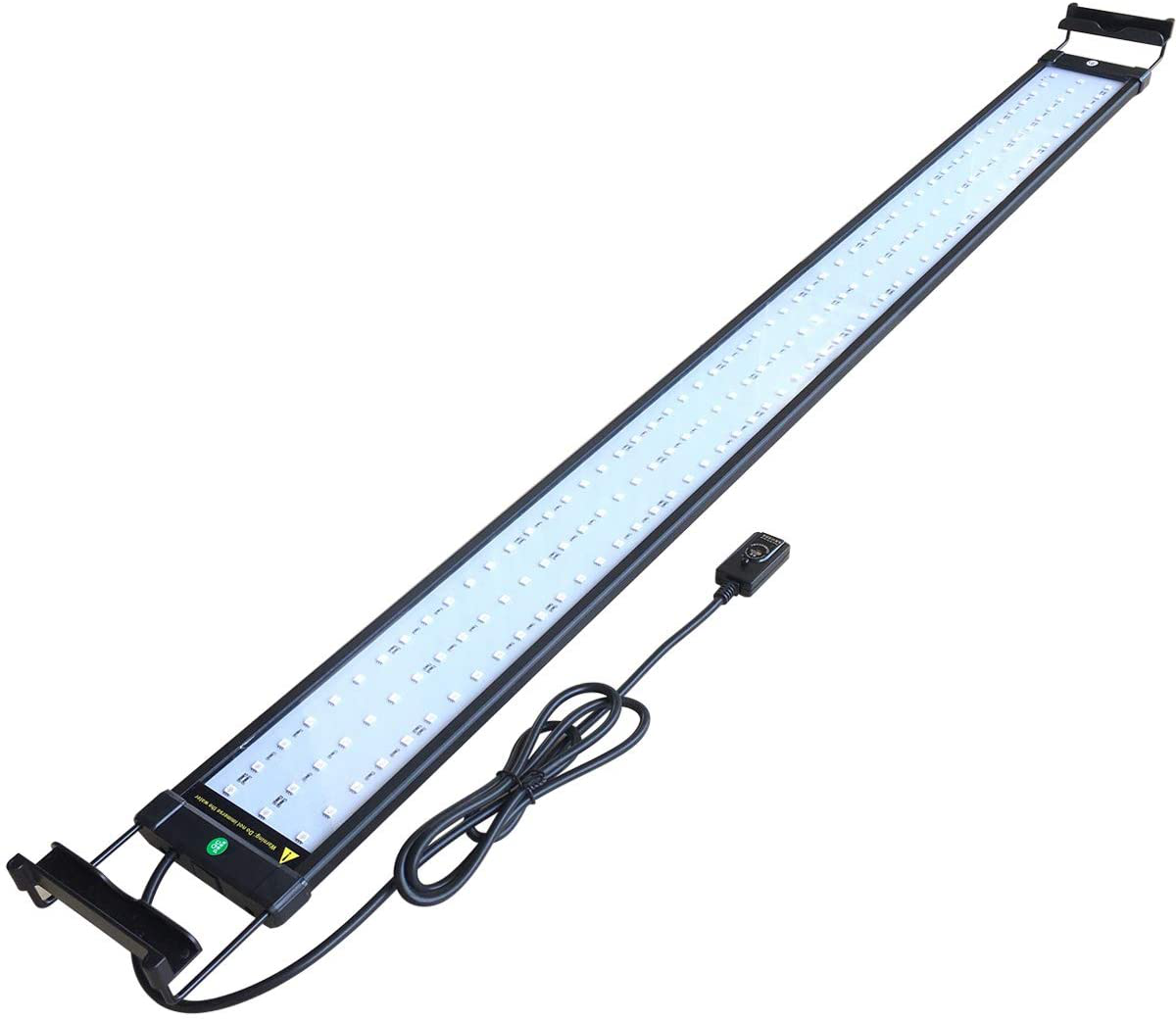 COODIA Aquarium Hood Lighting Color Changing Remote Controlled Dimmable LED Light for Aquarium/Fish Tank (28"--36") Animals & Pet Supplies > Pet Supplies > Fish Supplies > Aquarium Lighting COODIA 46"--54"