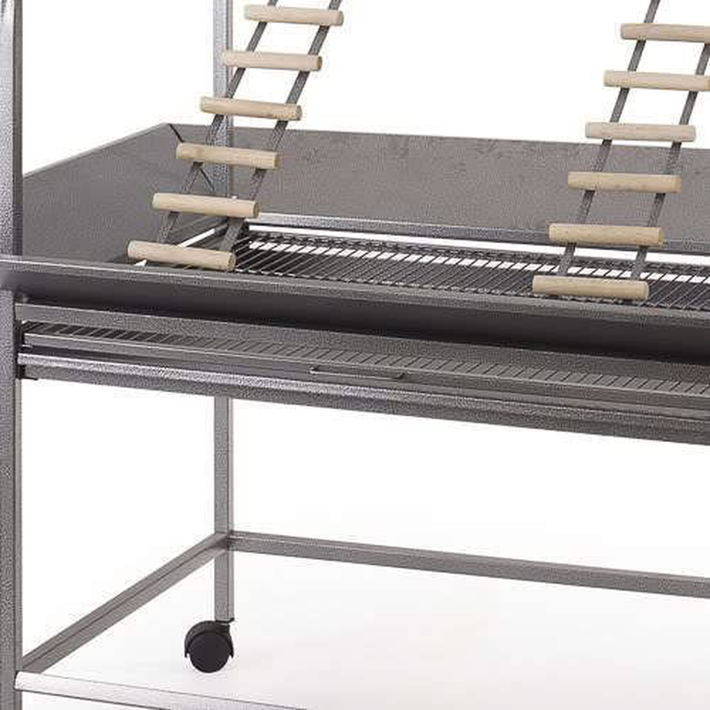 Extra Large O Wrought Iron Parrot Amazon Cockatoos Macaws Play Gym Ground Seed Skirts Stand Animals & Pet Supplies > Pet Supplies > Bird Supplies > Bird Gyms & Playstands Mcage