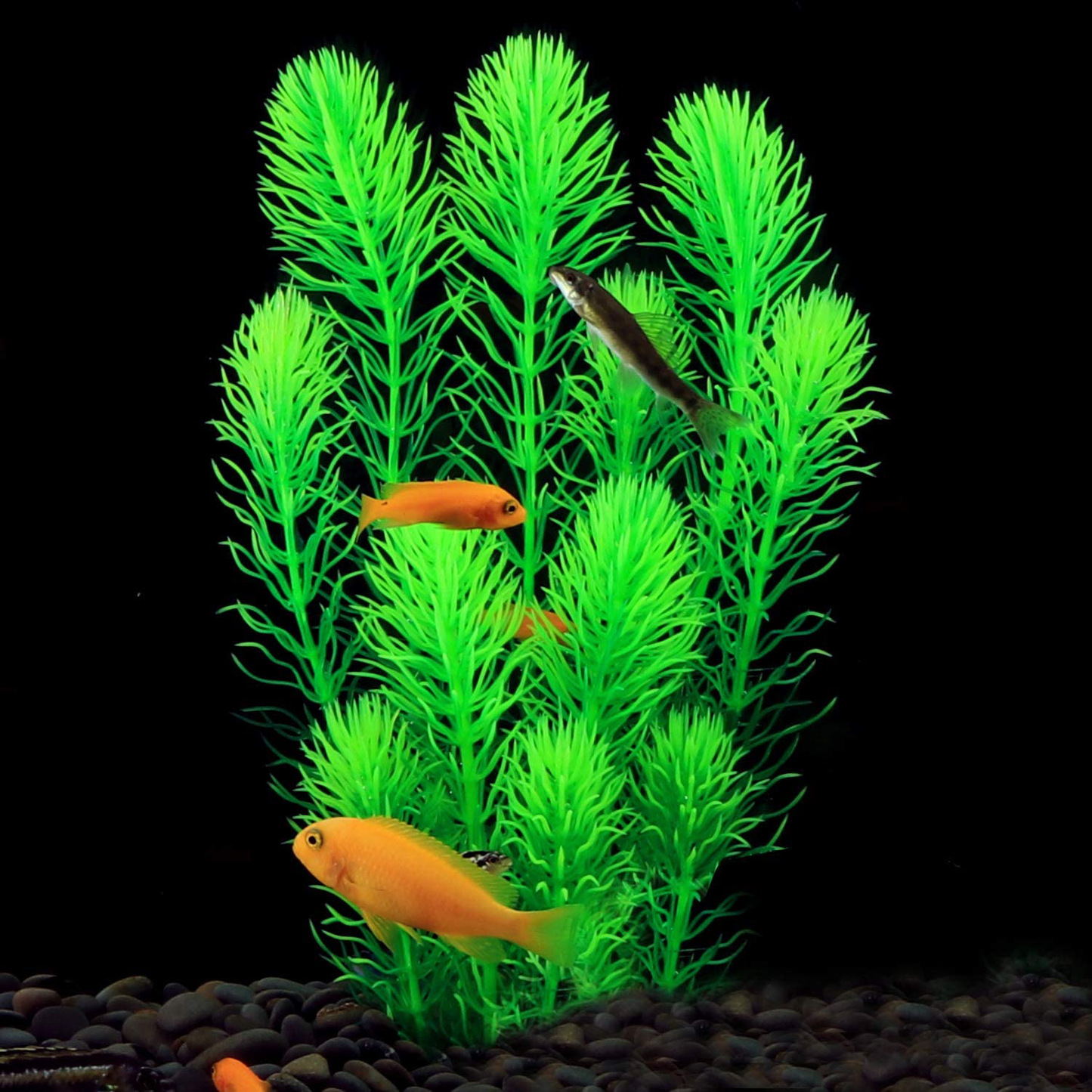 Mylifeunit Artificial Aquarium Plants, Fish Tank Decor Plants for Aquarium Decorations (Pack of 3) Animals & Pet Supplies > Pet Supplies > Fish Supplies > Aquarium Decor MyLifeUNIT