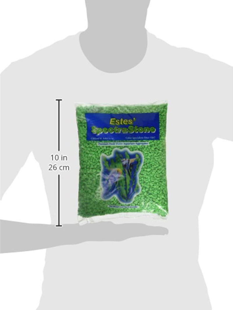 Spectrastone Permaglo Green Aquarium Gravel for Freshwater Aquariums, 5-Pound Bag Animals & Pet Supplies > Pet Supplies > Fish Supplies > Aquarium Gravel & Substrates Spectrastone