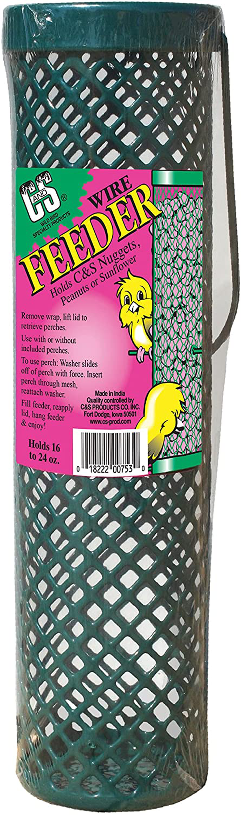 C&S Wild Bird Food Nuggets 27 Ounces, 6 Pack Animals & Pet Supplies > Pet Supplies > Bird Supplies > Bird Food C&S Nugget Feeder