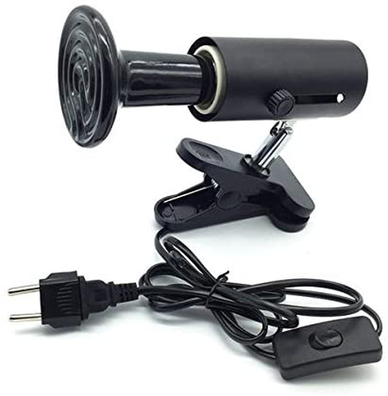 Reptile Heat Lamp - Certified Ceramic Infrared Heat Emitter Bulb 110V 150W for Pets, Reptiles Habitats, Amphibians, Hamsters, Snakes, Birds, Poultry, Chicken Coop and More Animals & Pet Supplies > Pet Supplies > Reptile & Amphibian Supplies > Reptile & Amphibian Habitats ExcessorizeThat