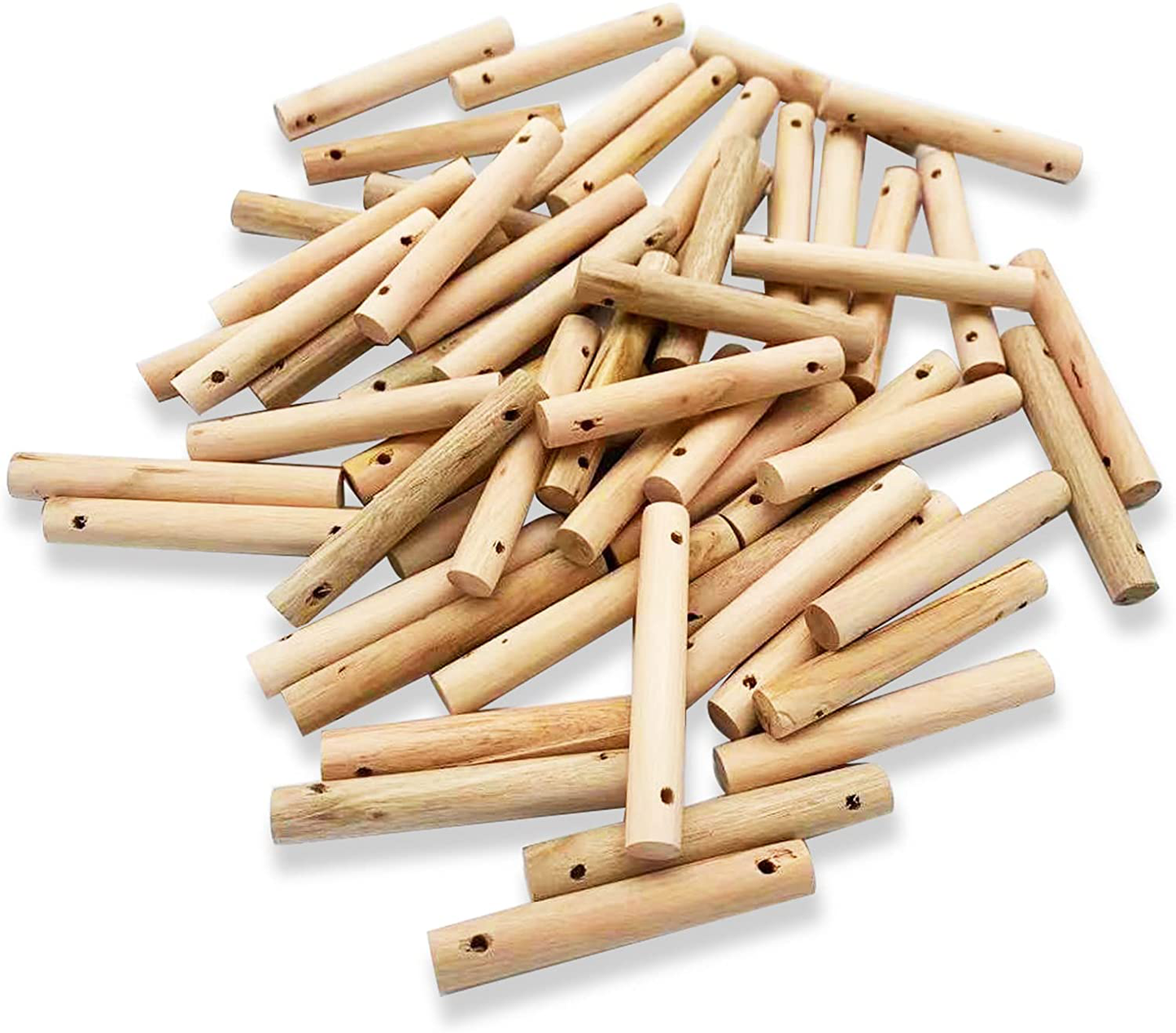 Seaokais Wood Sticks DIY for Hamster Bendy Bridge Climbing Toy for Syrian Guinea Pigs Rats Gerbils Small Animal Animals & Pet Supplies > Pet Supplies > Bird Supplies > Bird Ladders & Perches Seaokais