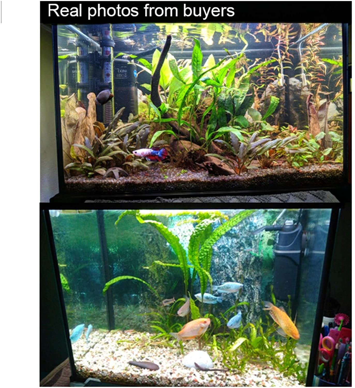 HXY2020 Pet Heating Pad Aquarium LED Lighting Lamp Aquatic Plant Fish Tank LED Light Aquarium Light 5-24W Ultra Slim Grow Lighting Lampe Reptile & Amphibian Habitat Animals & Pet Supplies > Pet Supplies > Reptile & Amphibian Supplies > Reptile & Amphibian Habitat Heating & Lighting HXY2020