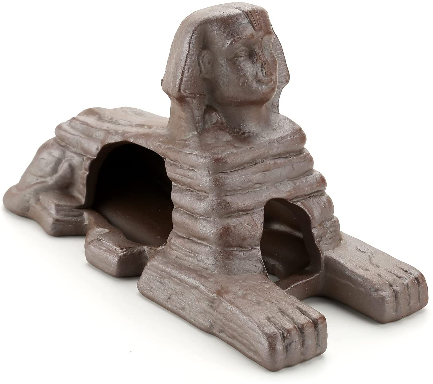 LYL LEYOULAND Aquarium Hideaway,Betta/Shrimp Cave,Cichlid Stone,For Fish Hideout;Fish Tank Shelter Decoration by Ceramic Animals & Pet Supplies > Pet Supplies > Fish Supplies > Aquarium Decor LYL LEYOULAND