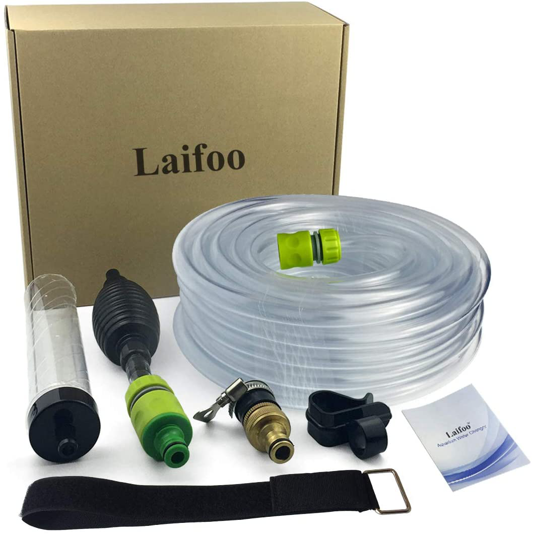Laifoo 50Ft Aquarium Water Changer Gravel & Sand Cleaner Fish Tank Siphon Cleaning Tools Animals & Pet Supplies > Pet Supplies > Fish Supplies > Aquarium Cleaning Supplies Laifoo